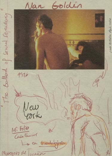 Nan Goldin, reinterpretación emocional de la fotografía autobiográfica contemporánea