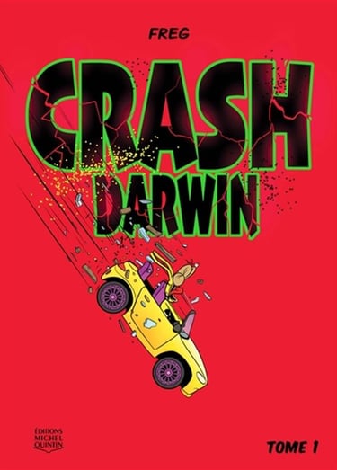 Couverture de la BD Crash Darwin tome 1