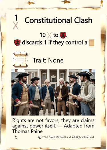 Constitutional Clash