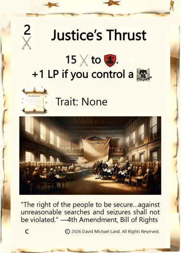 Justice's Thrust