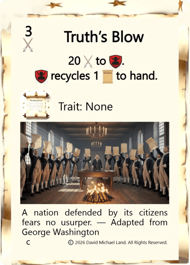 Truth's Blow