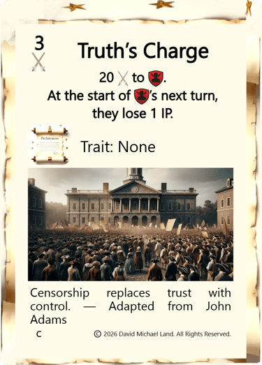 Truth's Charge