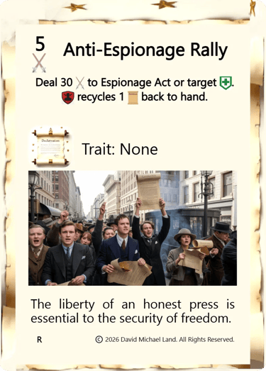 Anti-Espionage Rally