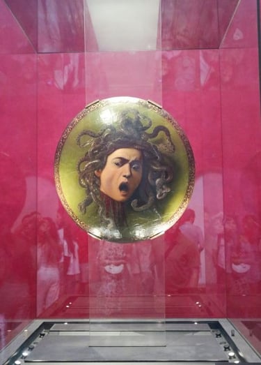 uffizi-firenze-medusa-caravaggio