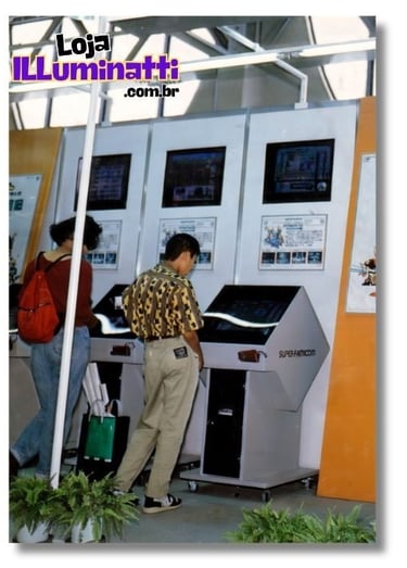 Estande do Super Famicom