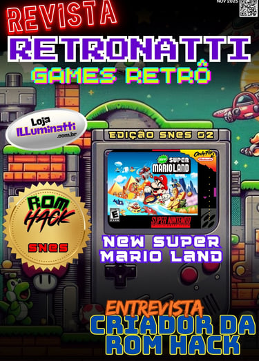 Capa da revista Retronatti edição Snes 02