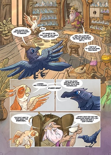 The Book of Tharexis - Moonlight - page