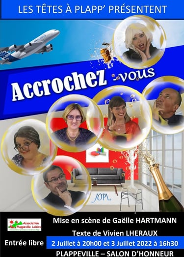 Les Têtes à Plapp' : troupe de théâtre amateur de Plappeville en Moselle