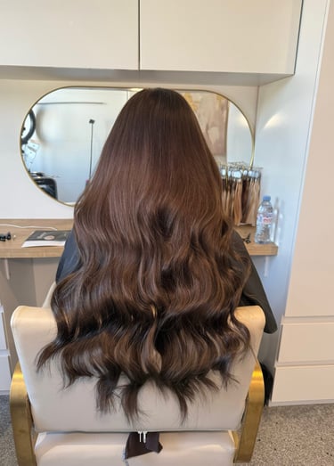Keratin bond hair extensions St Albans