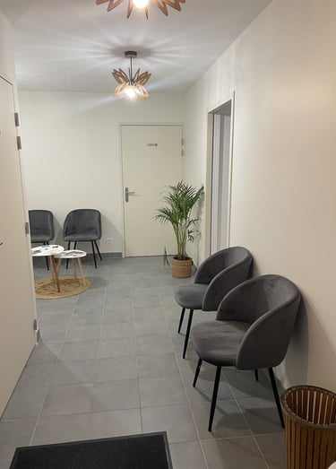 Salle d'attente du cabinet