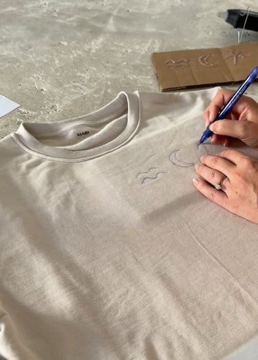 Tuto DIY broderie 3D