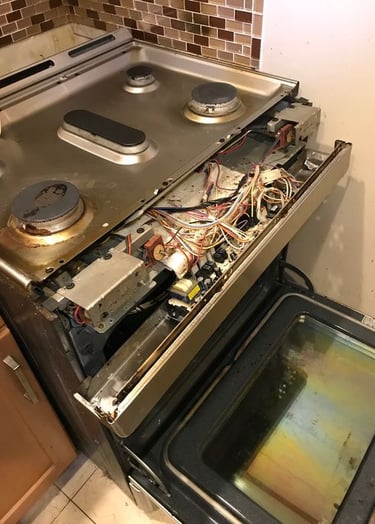 gas range repair in LA California