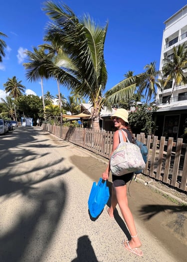 Equipaje que llevaba en fiyi