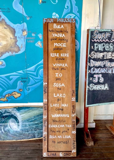 Unas palabras básicas en fiyiano