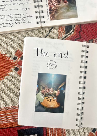 La última página del diario de viaje por Australia