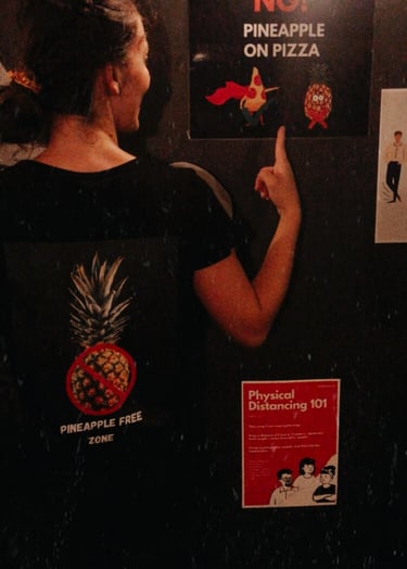 My uniform working at a restaurant in Australia