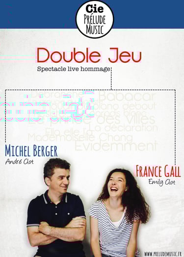 Double jeu France Gall et Michel Berger