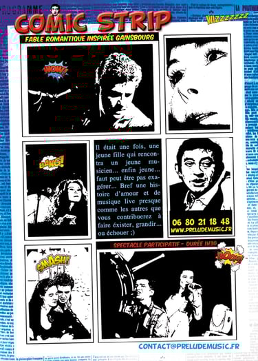 Comic strip, plonger dans l'univers de Serge Gainsbourg