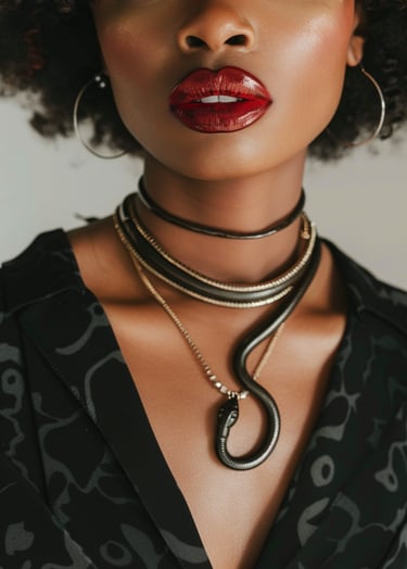 Snake Necklaces Serpent Jewelry . Gold Snake Chain Necklace