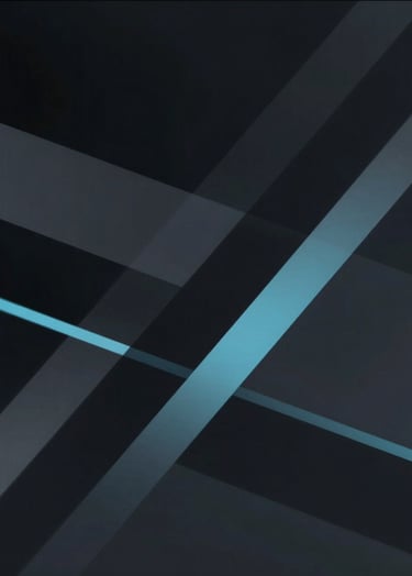 Close-up of a high-resolution MP4 video frame featuring a complex geometric transformation. Sharp lines in #d4d4d4 and accents in #4A6B8A over a dark #0d1026 field. Professional creative precision.