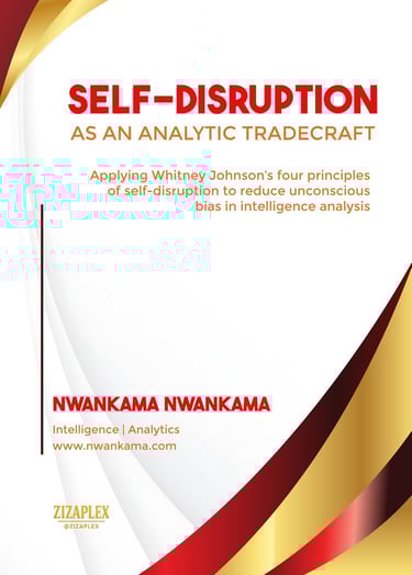 Self-Disruption as an Analytic Tradecraft