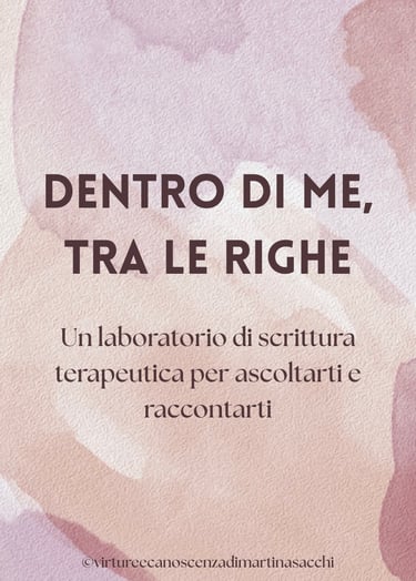 laboratorio di scrittura terapeutica