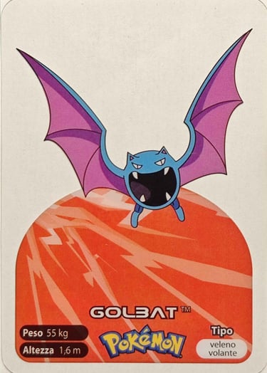 42 Golbat lamincards spécial édition