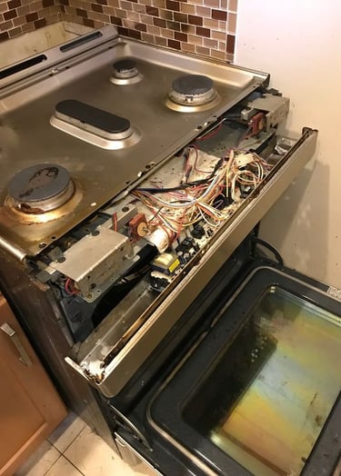 gas range repair in LA California