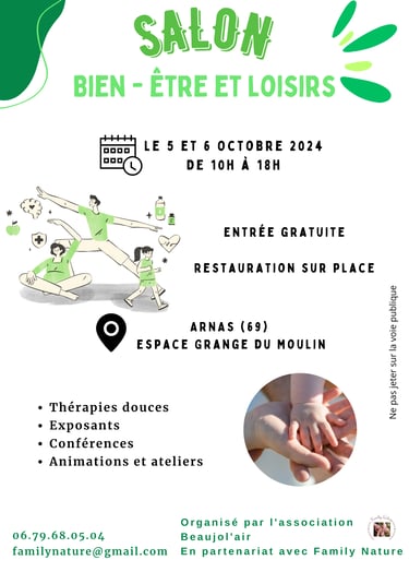 salon bien etre et loisirs arnas