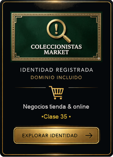 Identidad Colección Personal con marca registrada y dominio incluido para negocios y comercio online
