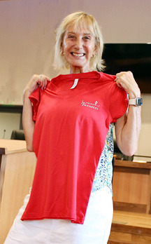 Andrea and Boosters T-shirt