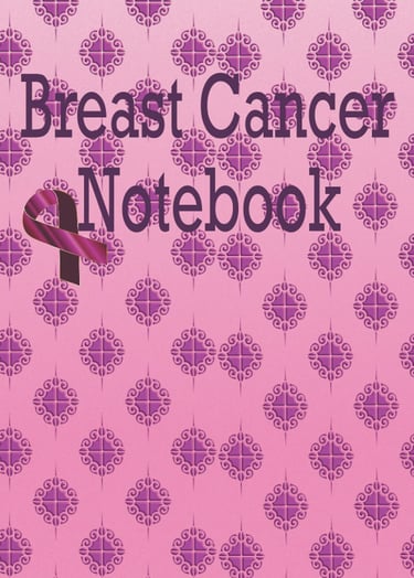 Breast Cancer Notebook Cover
