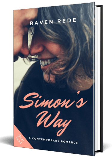 A pale book cover featuring a happy male and female couple whose foreheads gently touch as they look at each other