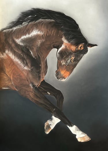 Hyperrealistisch Equine art