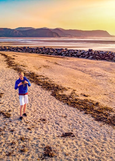 North Shore Beach,  Llandudno