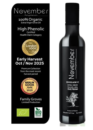November olive oil bottle 500ml 