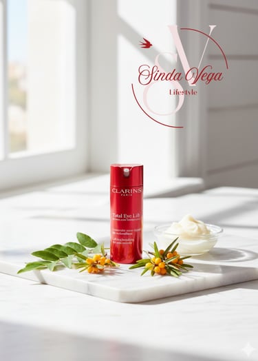 Contorno de ojos total lift de Clarins. Sinda Vega
