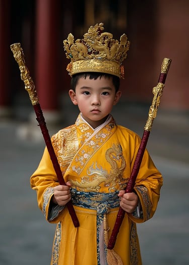 A Toddler Becomes Emperor of China