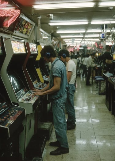 Tokyo Arcade, July 1981: Cabinet Installation