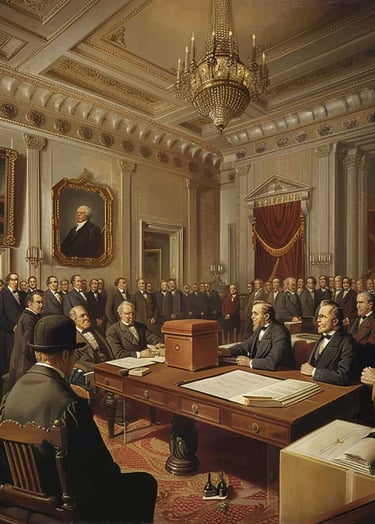 Congress Hall, Washington D.C., 1824