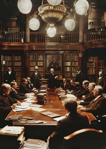 J.P. Morgan’s Library, New York, 1907