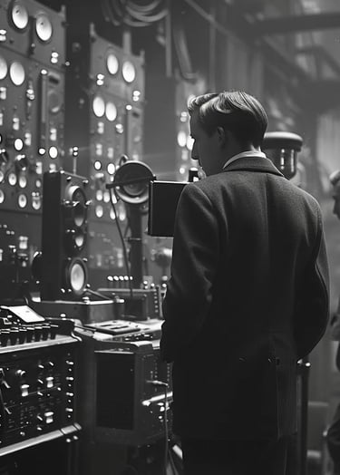 London, BBC Studio, 1922