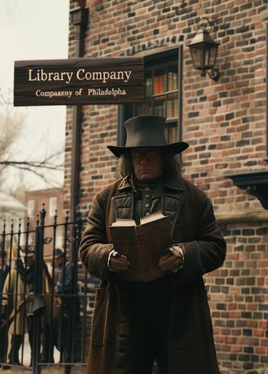 Benjamin Franklin Establishes America’s First Lending Library