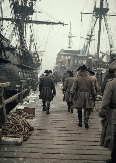 Portsmouth Dockyard, 1652: Fleet Readies for Battle