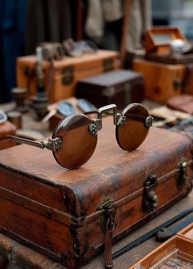 smoke-tinted quartz glasses, china year 1200