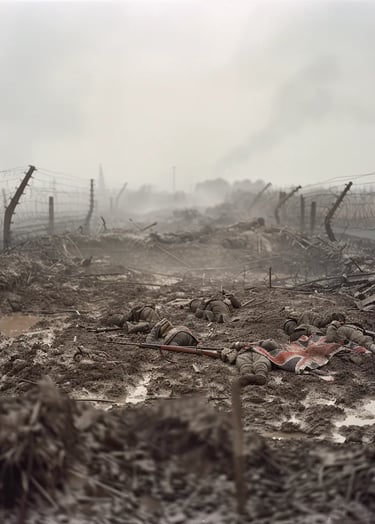 Western Front, Loos, France, 1915