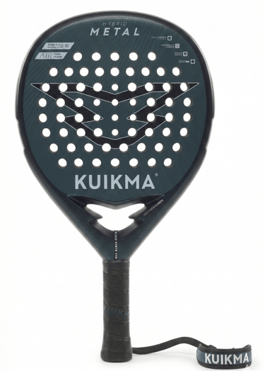 Test et avis de la raquette Kuikma Hybrid Metal idéale pour soulager les douleurs au coude.