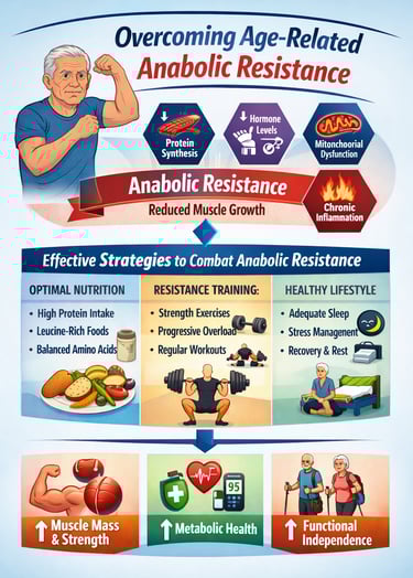 Title: Is Muscle Loss Inevitable? How to Overcome Anabolic Resistance Today