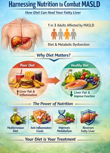 “The MASLD Diet: How to Reverse Liver Fat Naturally with Food”