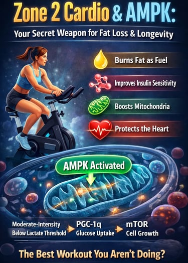 The “Easy” Workout That Activates AMPK and Trains Your Body to Burn More Fat Than Sprints